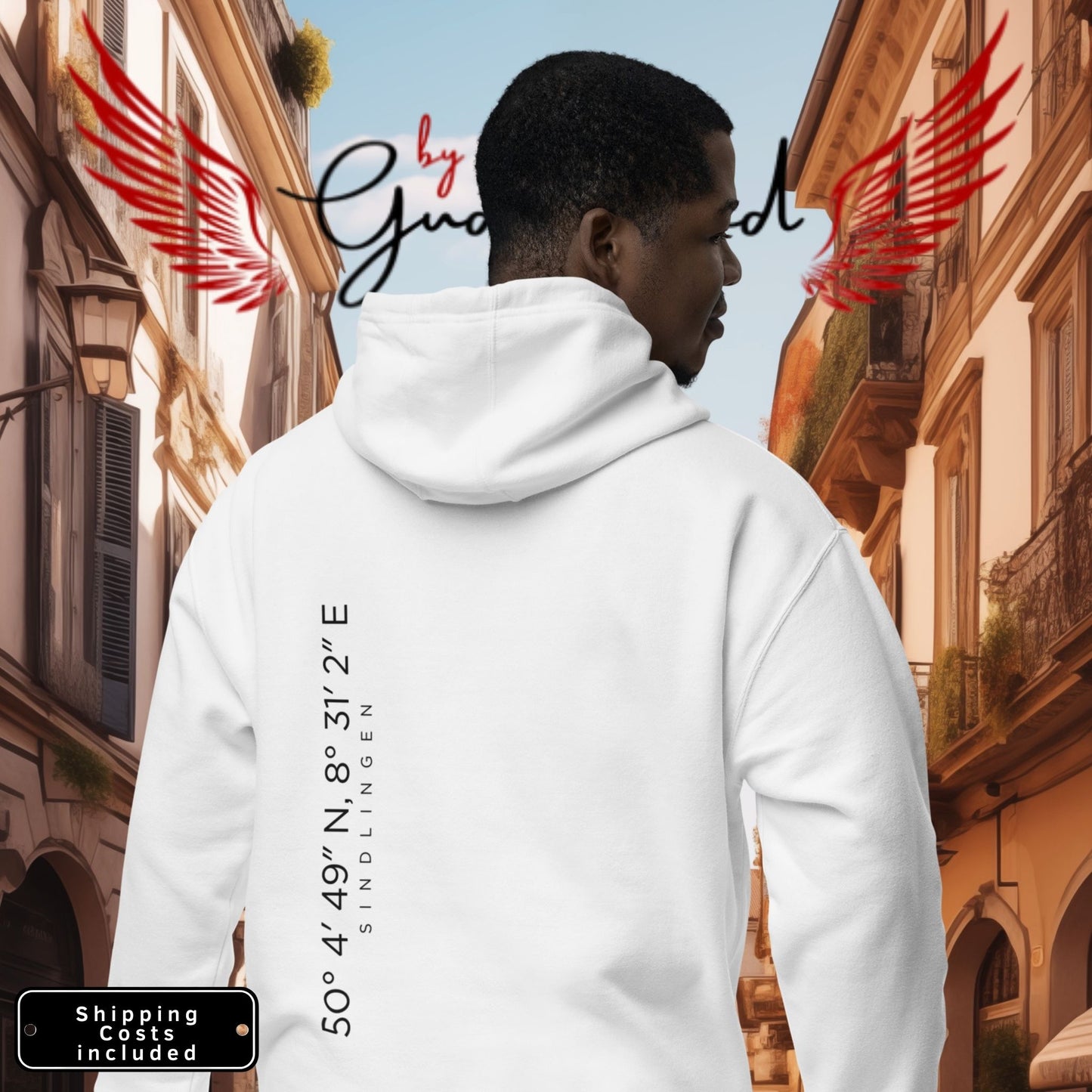 Sindlingen Premium Hoodie Front- & Backprint