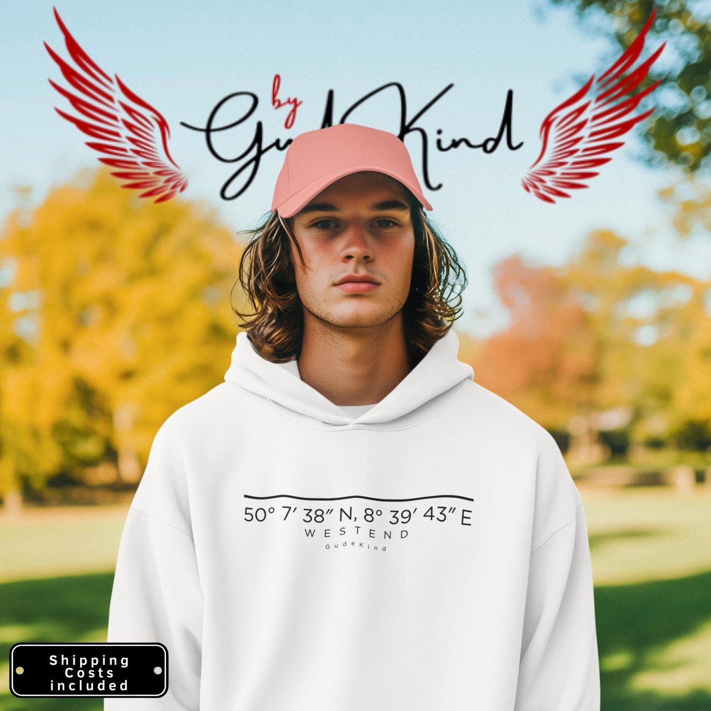Westend Premium Hoodie – Unisex Frontprint
