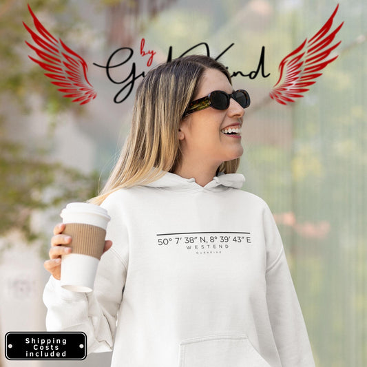 Westend Premium Hoodie – Unisex Frontprint