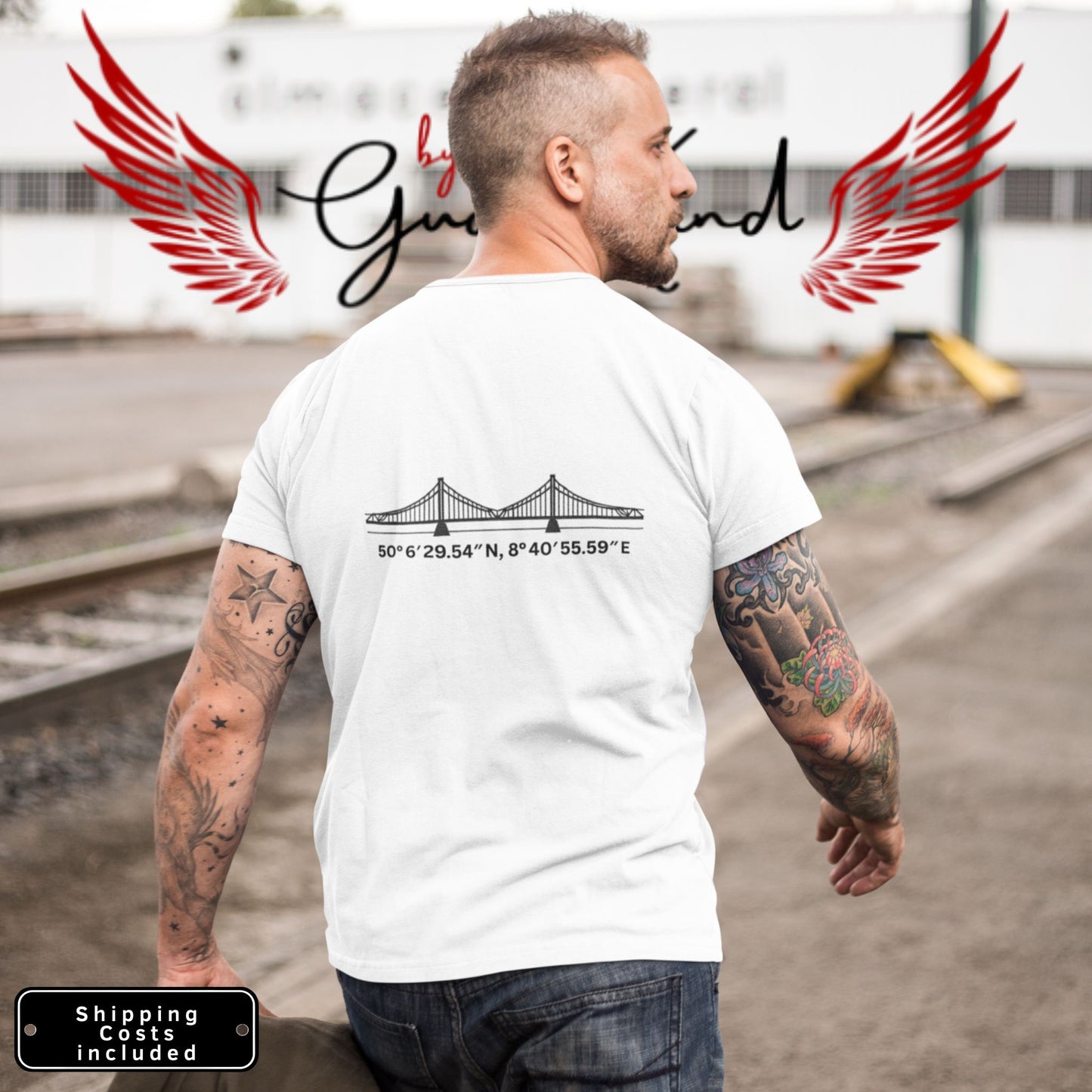 Eiserner Steg Premium Tee – Unisex Front- und Backprint