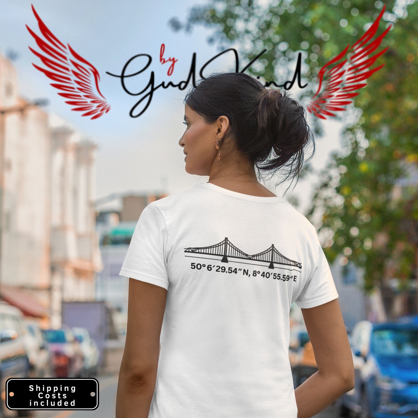 Eiserner Steg Premium Tee – Unisex Front- und Backprint