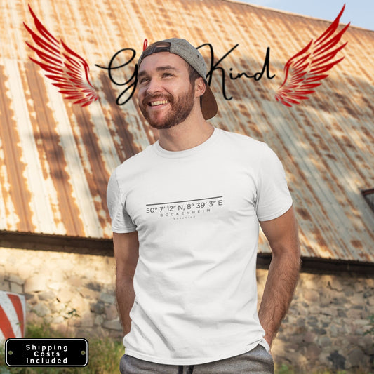 Bockenheim Premium Tee – Unisex Frontprint