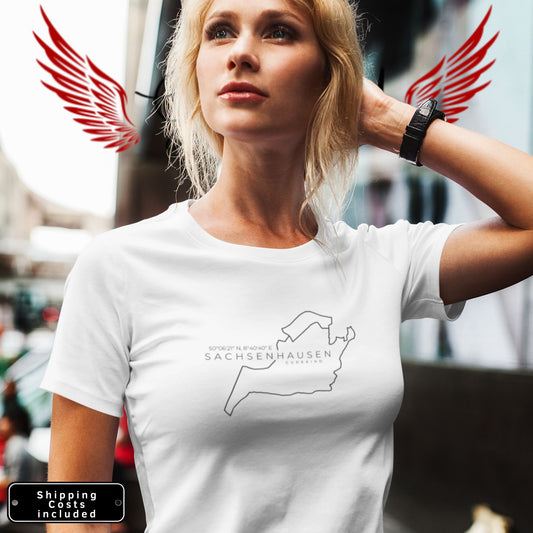 Sachsenhausen T-Shirt Frontprint Bold Frankfurt Gudekind