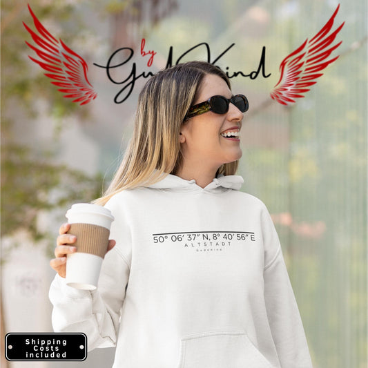 Altstadt Premium Hoodie – Unisex Frontprint