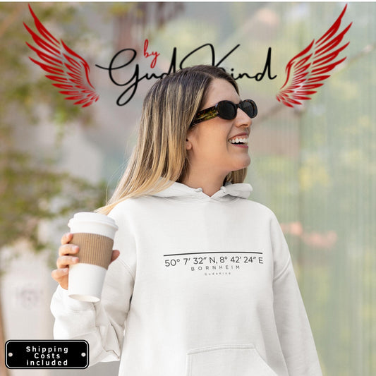 Bornheim Premium Hoodie – Unisex Frontprint