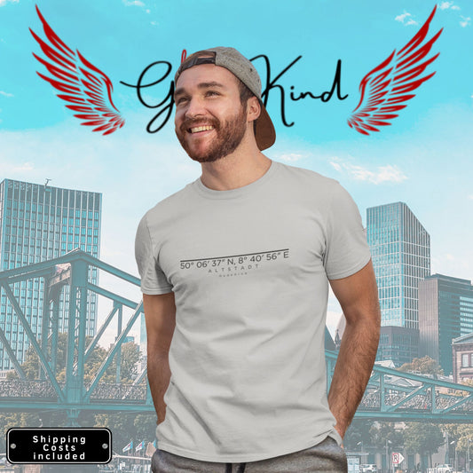 Altstadt Premium Tee – Unisex Frontprint