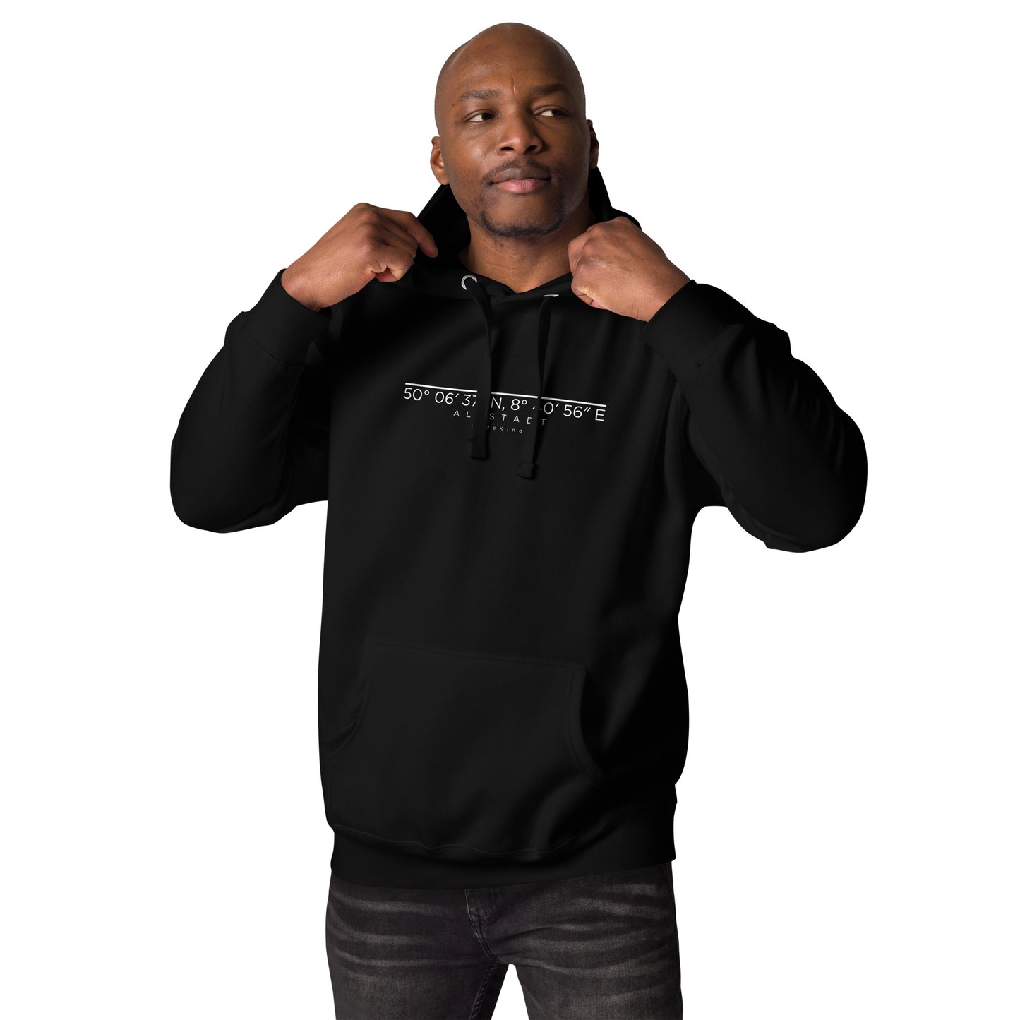 Altstadt Premium Hoodie – Unisex Frontprint
