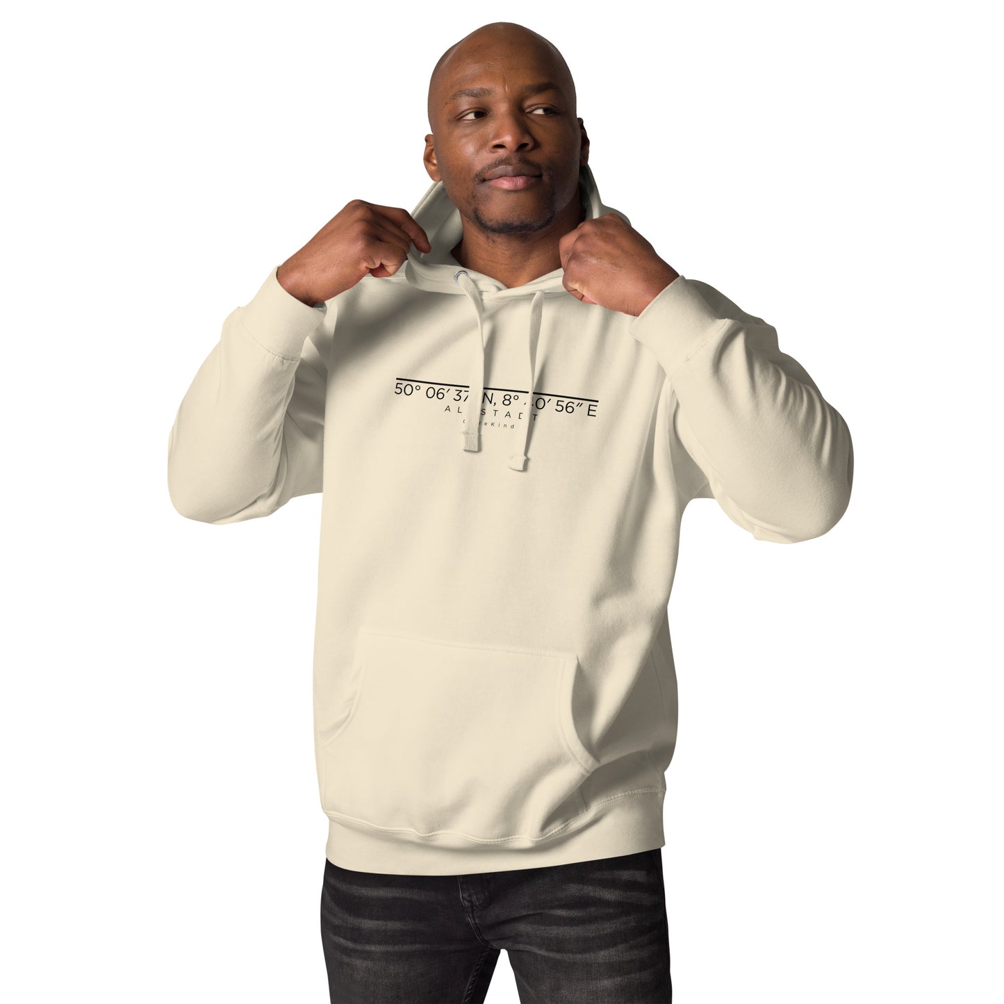 Altstadt Premium Hoodie – Unisex Frontprint