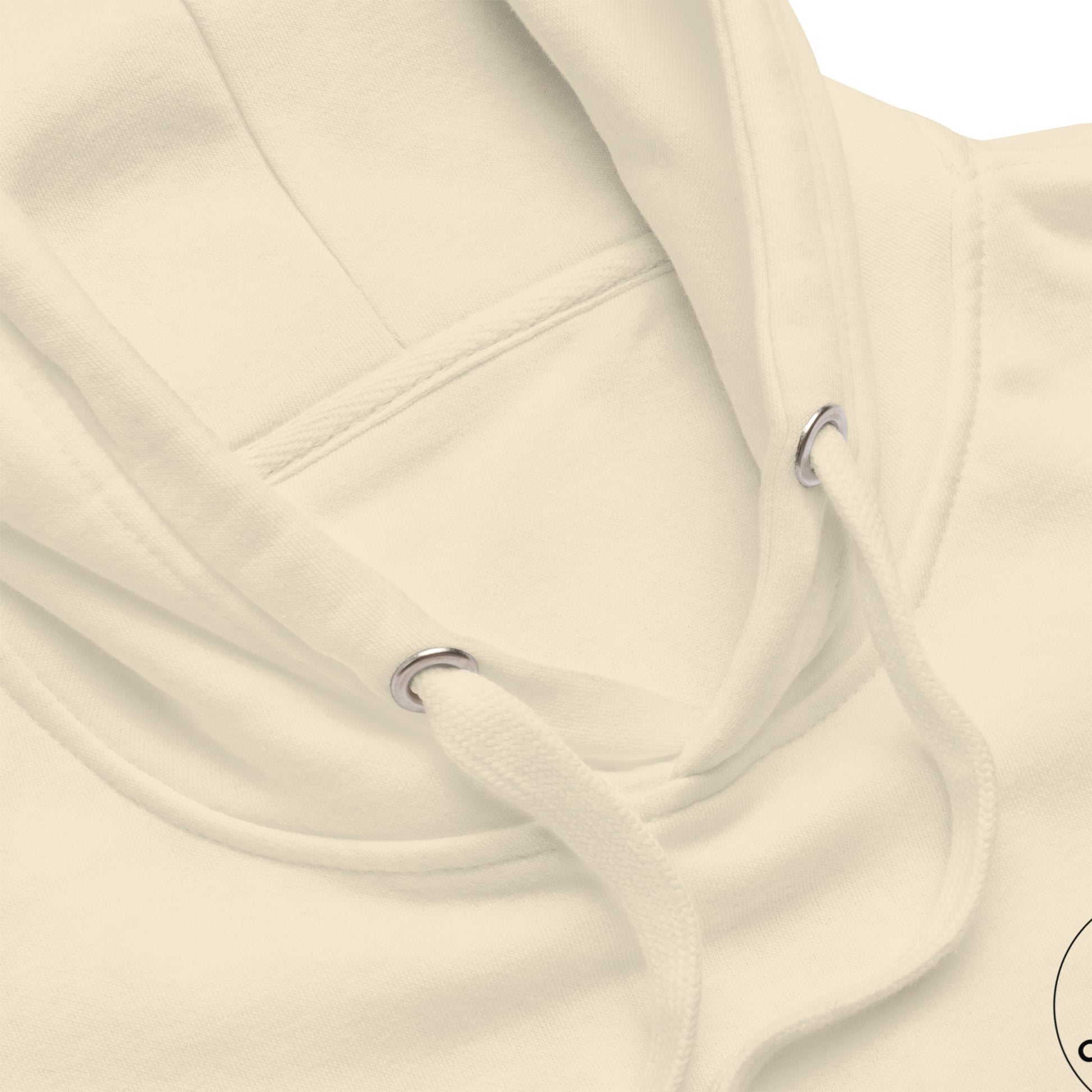 Detailansicht Hoodie Stoff – weiches Fleece-Material und hochwertige Verarbeitung