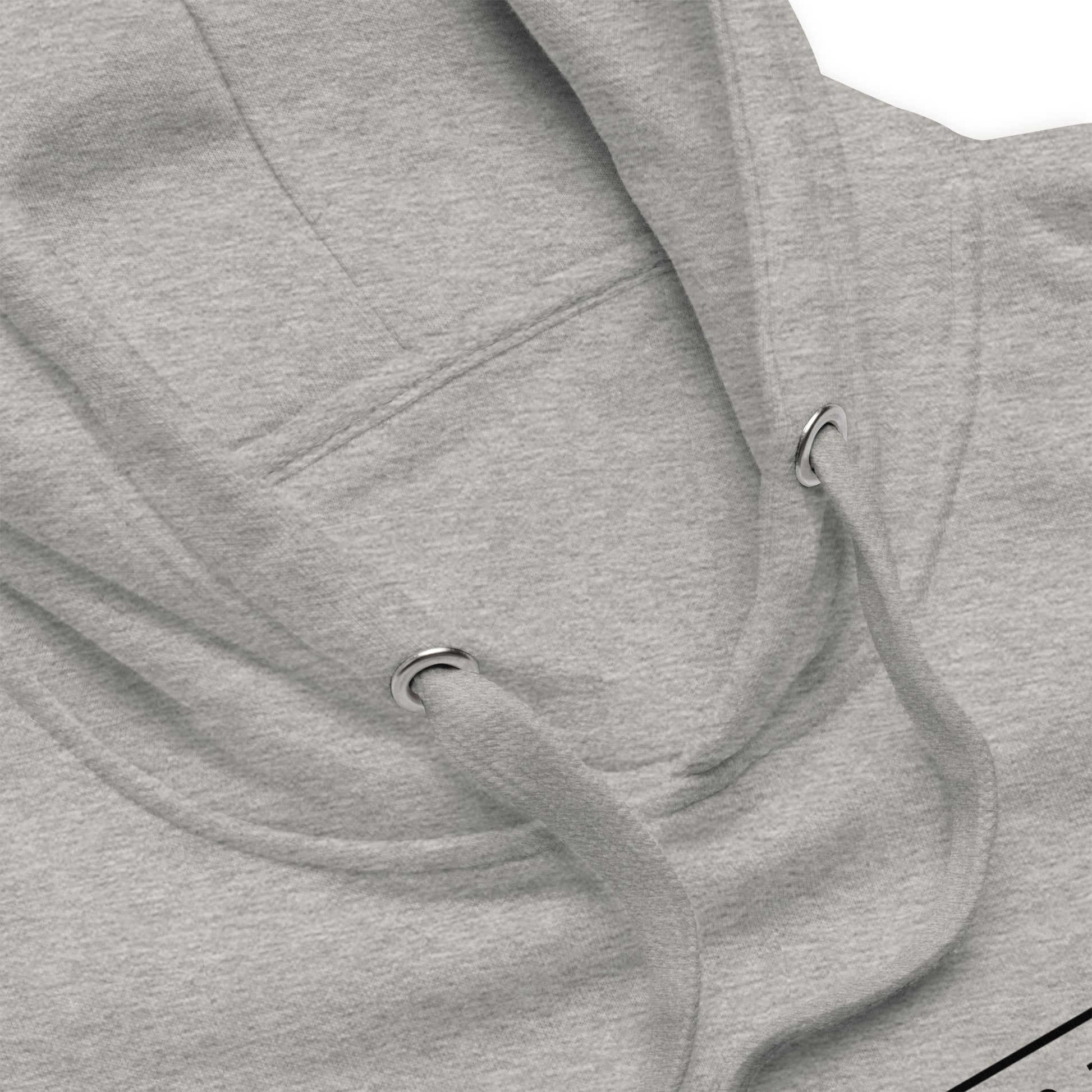 Gudekind Logo Detail auf Frankfurt Bockenheim Hoodie – minimalistisches Design hochwertig verarbeitet