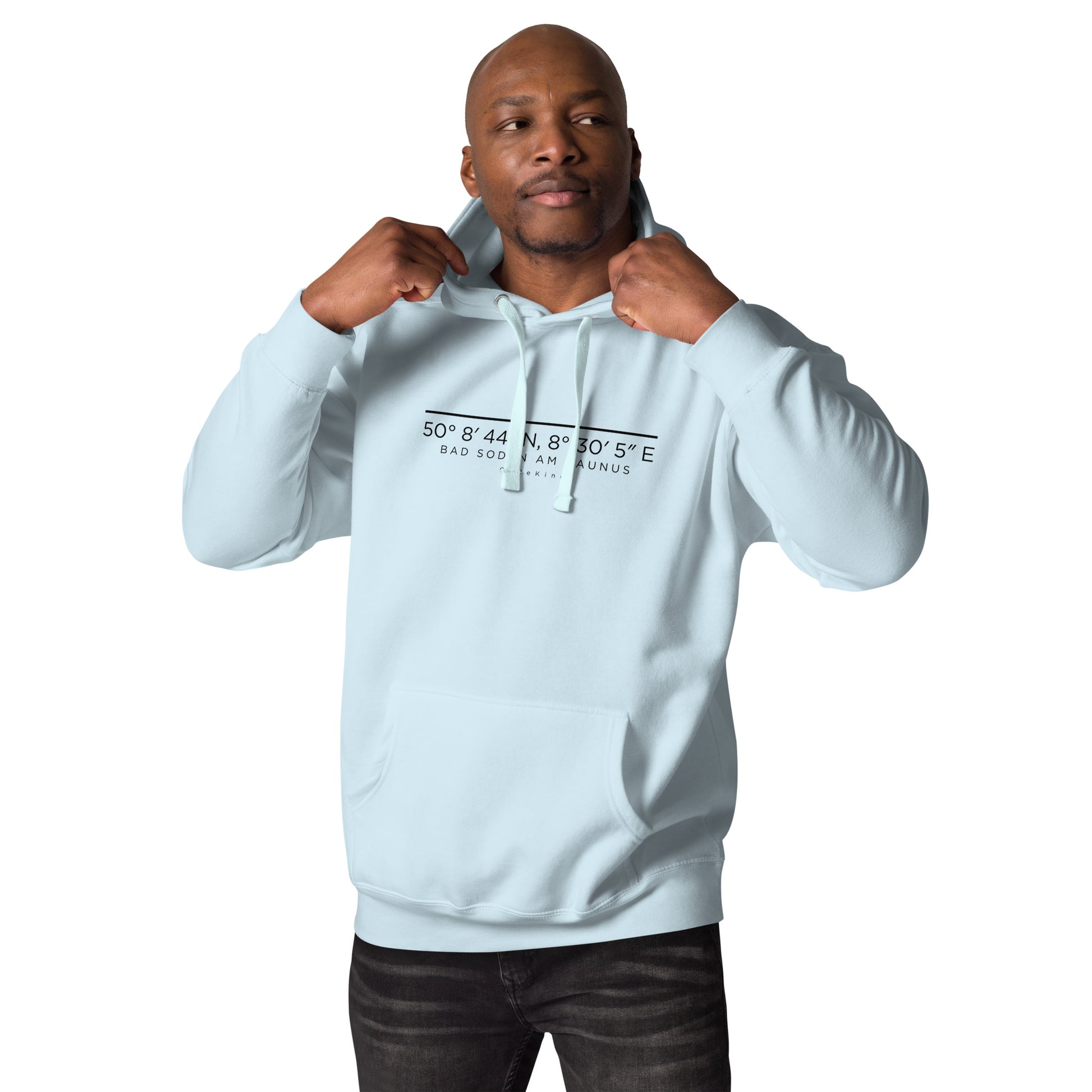 Bad Soden am Taunus Hoodie mit dezentem Frontprint – Local Pride Gudekind