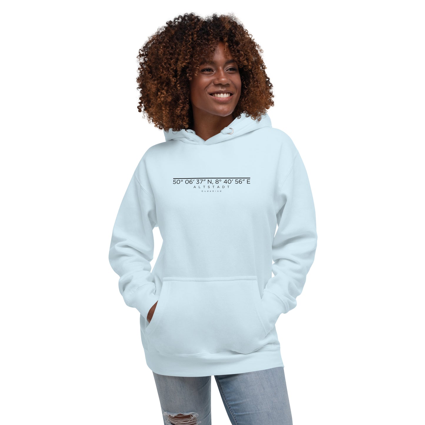 Altstadt Premium Hoodie – Unisex Frontprint