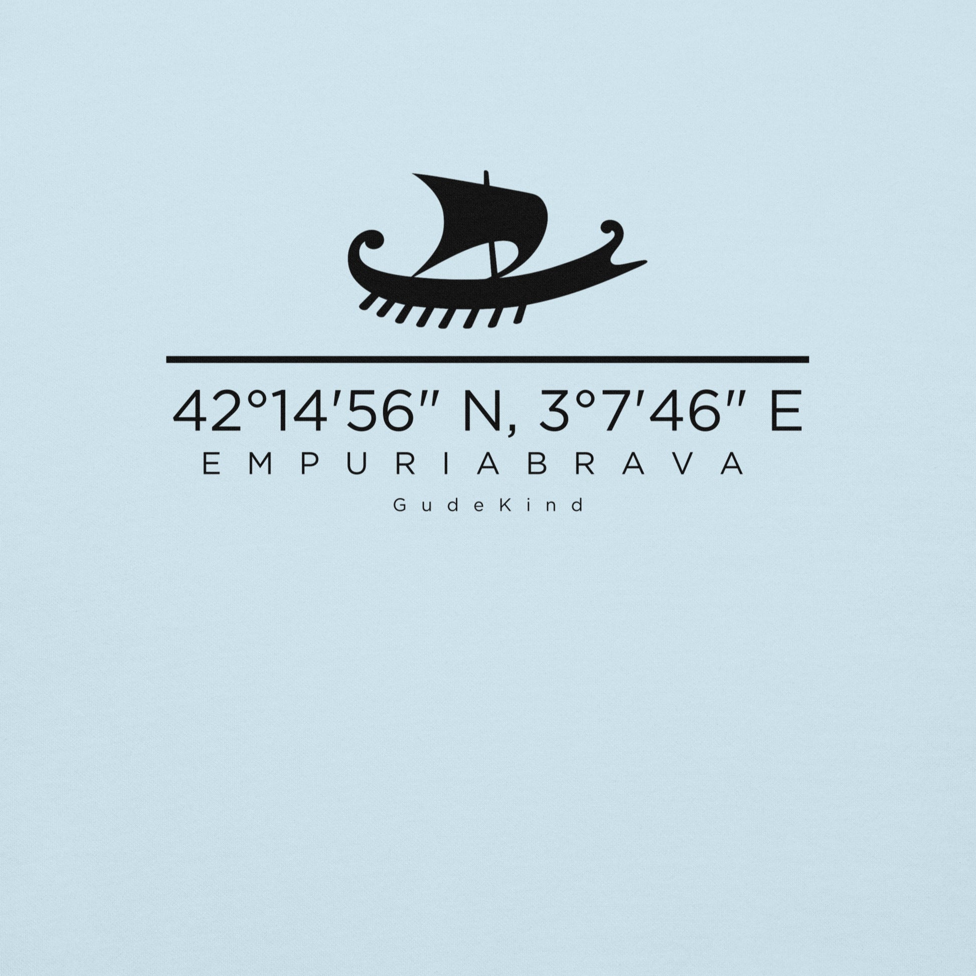 Frontprint Detail Empuriabrava Hoodie Gudekind