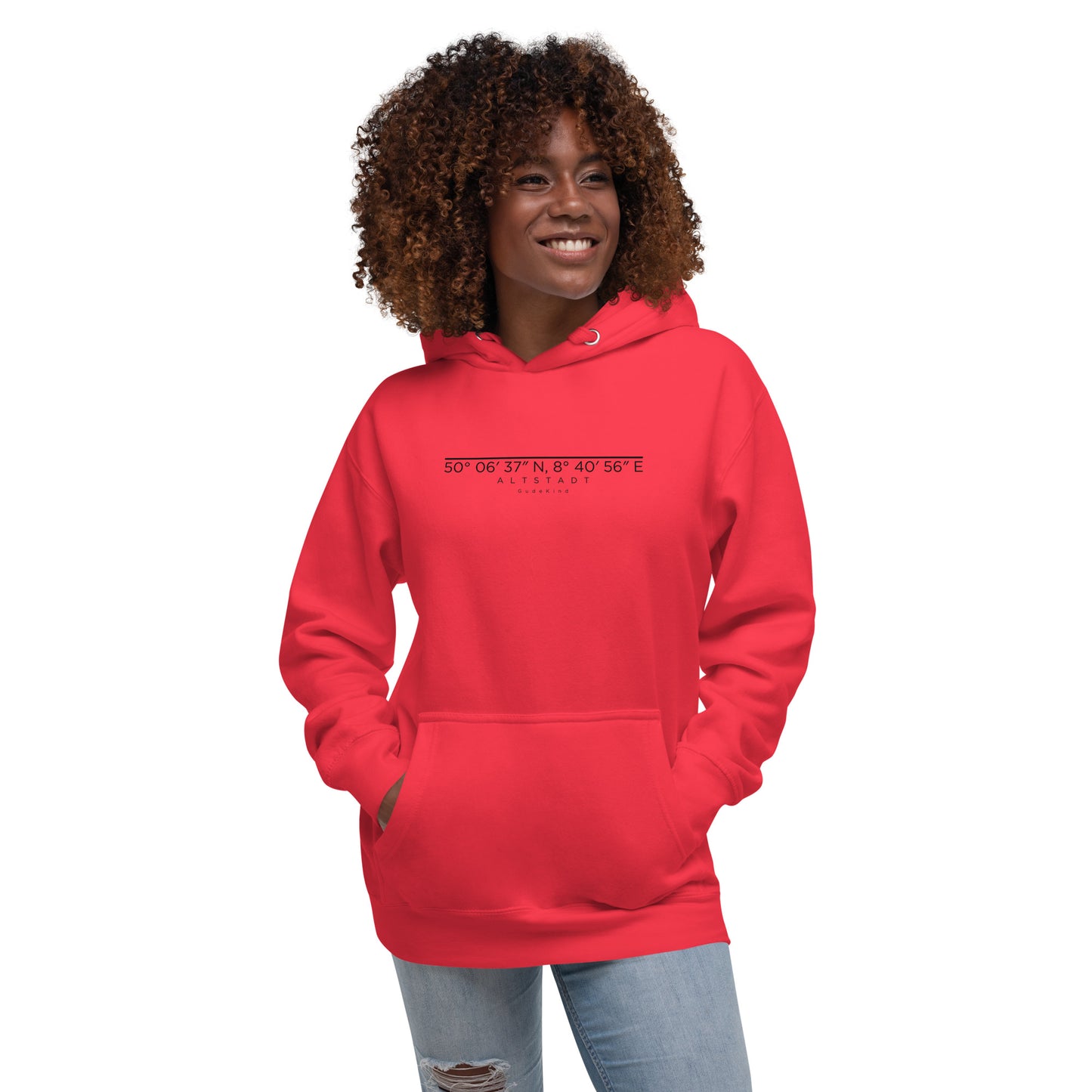 Altstadt Premium Hoodie – Unisex Frontprint