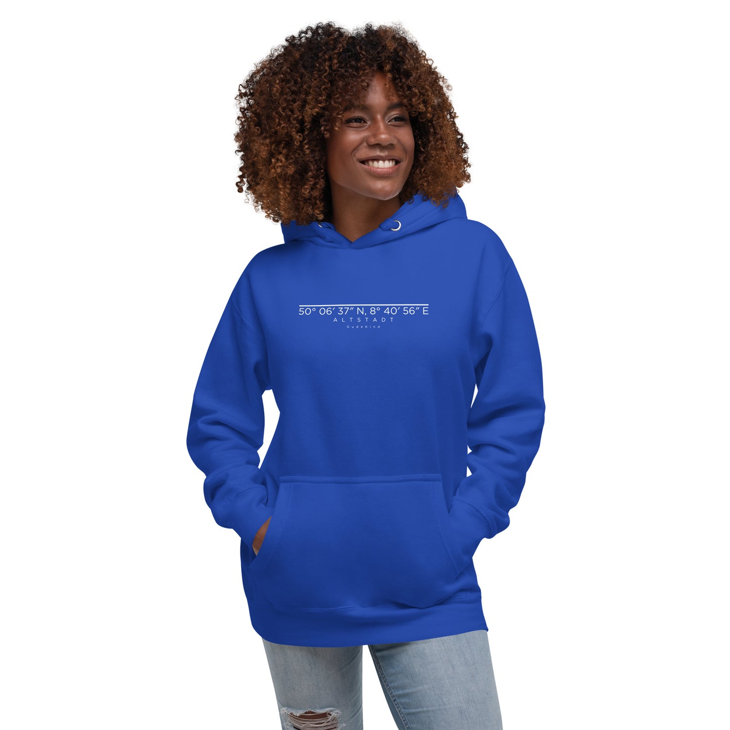 Altstadt Premium Hoodie – Unisex Frontprint