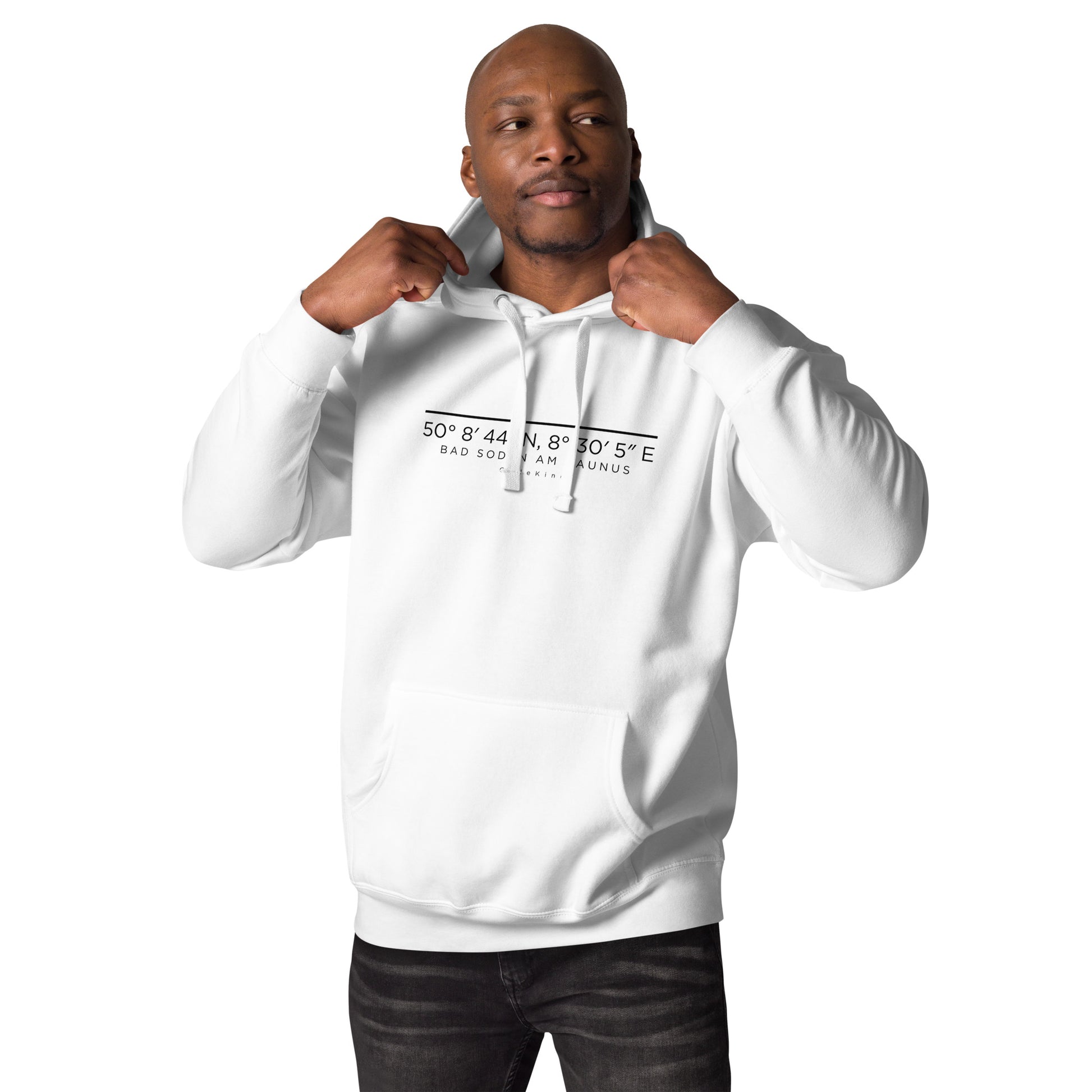 Bad Soden am Taunus Hoodie mit dezentem Frontprint – Local Pride Gudekind