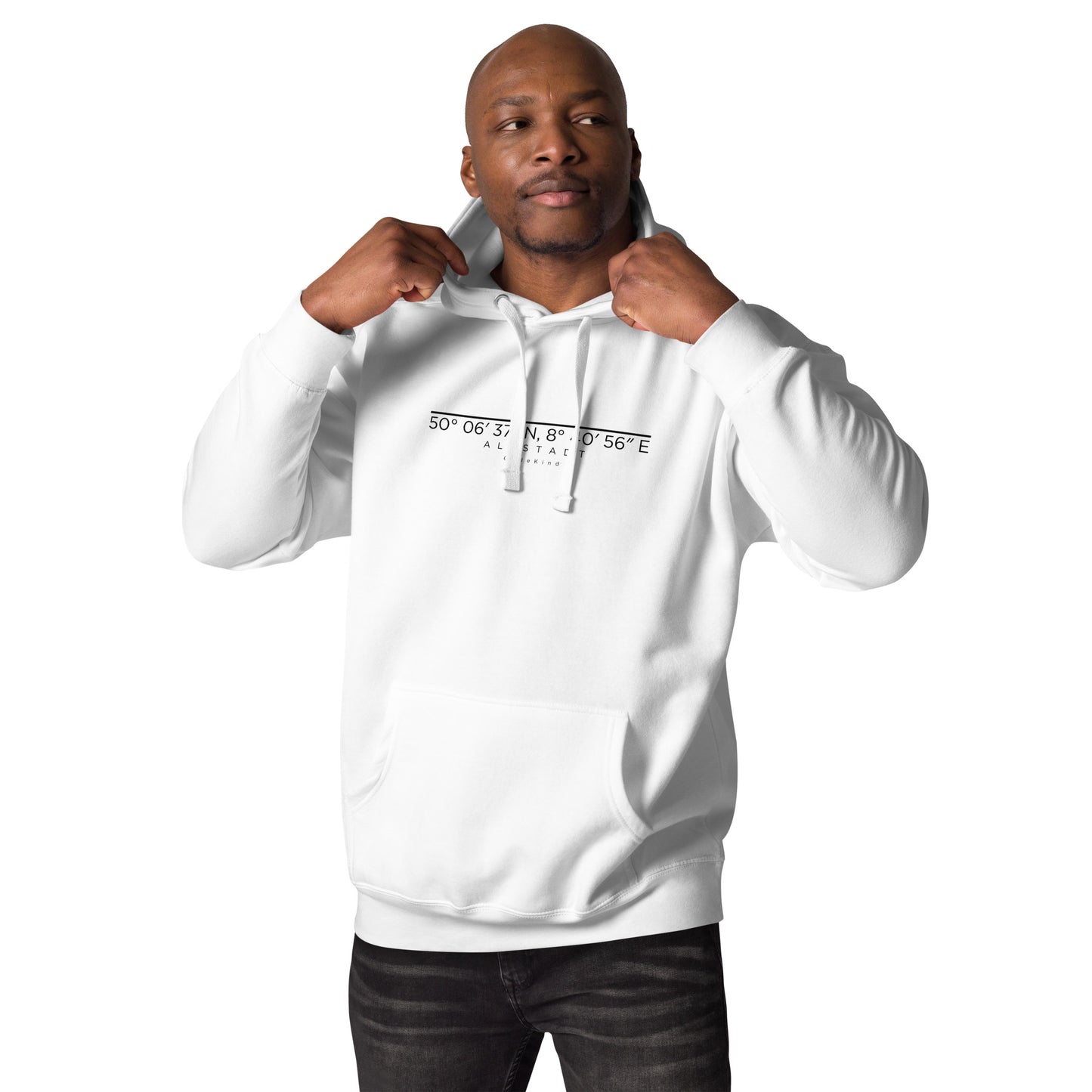 Altstadt Premium Hoodie – Unisex Frontprint