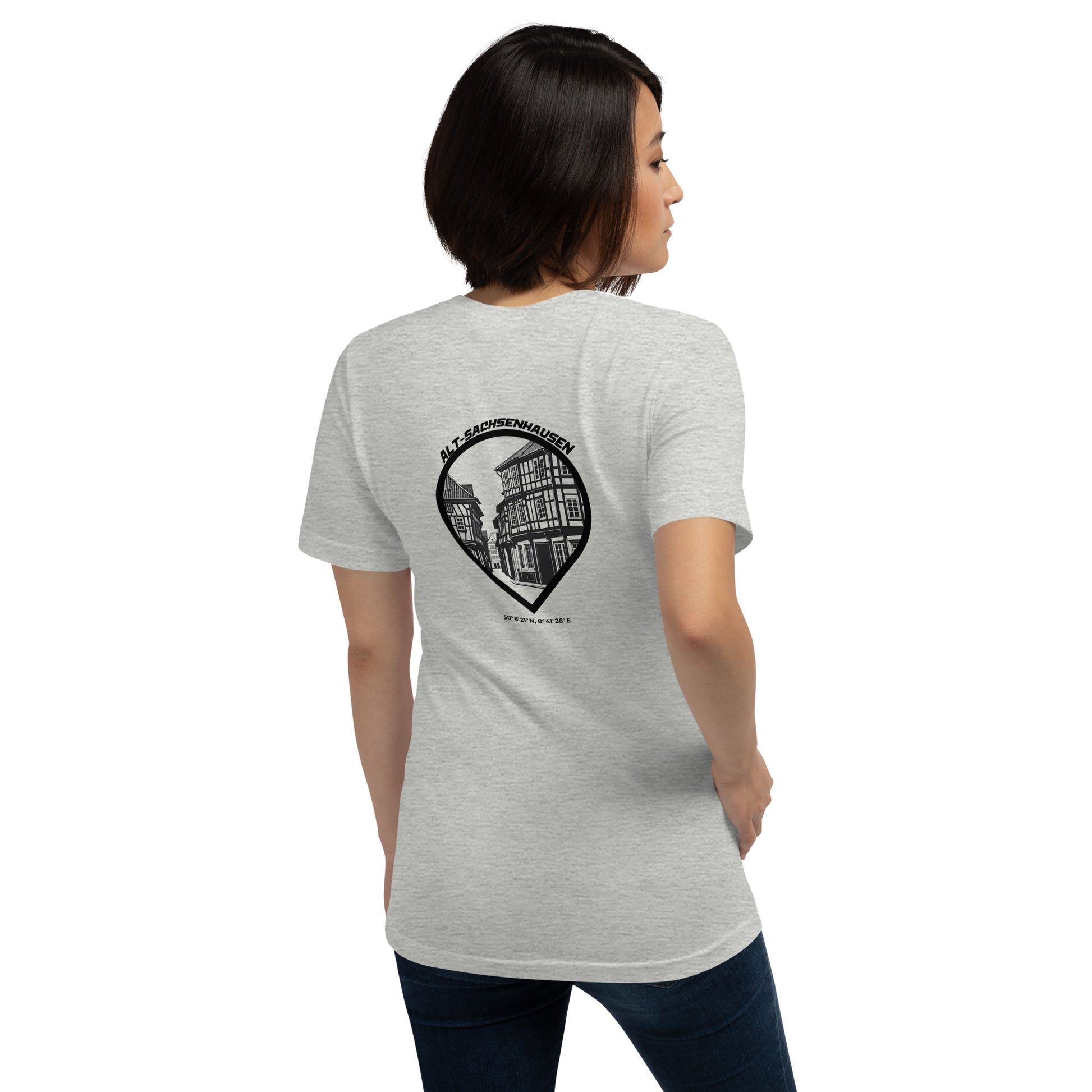 Alt-Sachsenhausen T-Shirt Frontprint minimal Frankfurt Gudekind