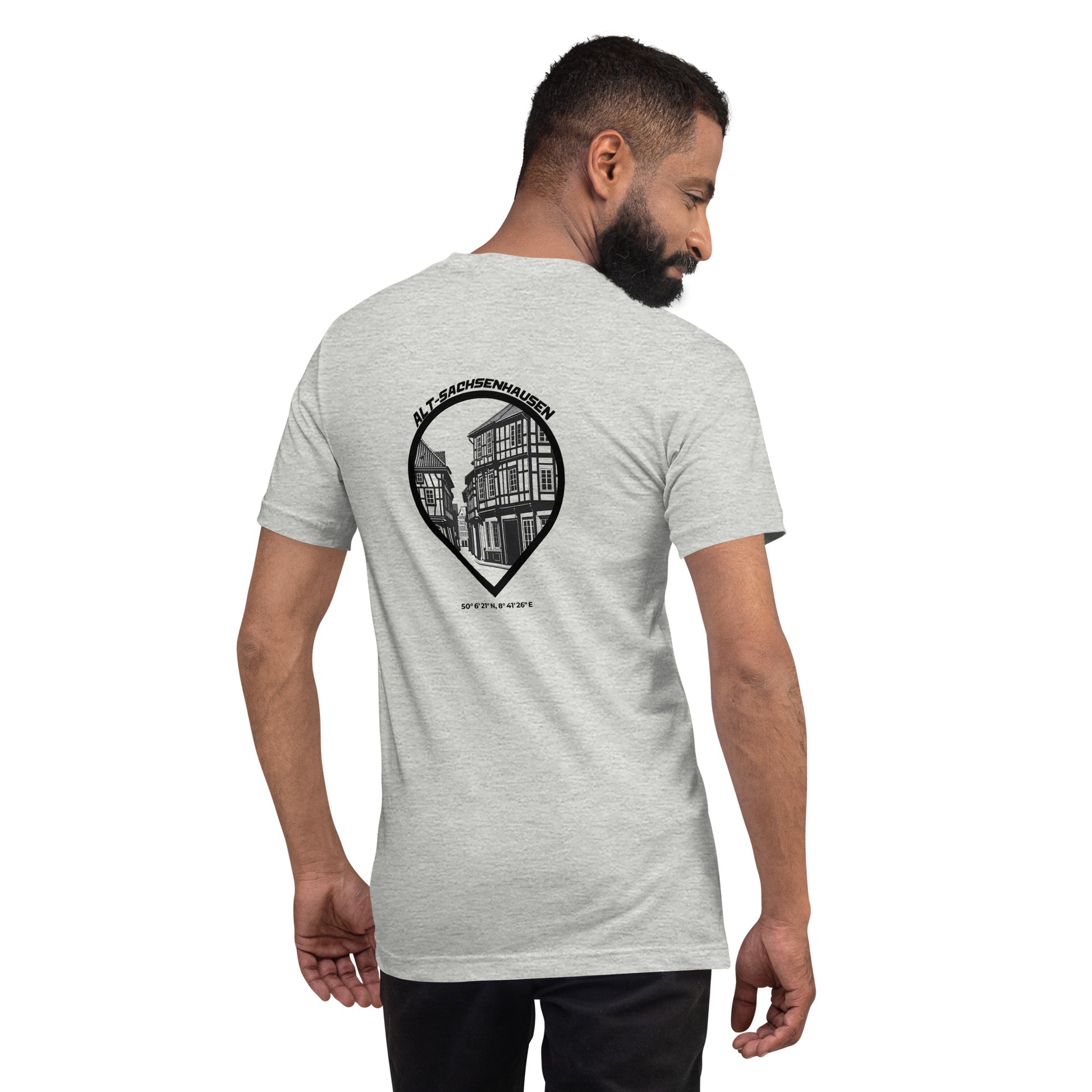 Alt-Sachsenhausen T-Shirt Frontprint minimal Frankfurt Gudekind