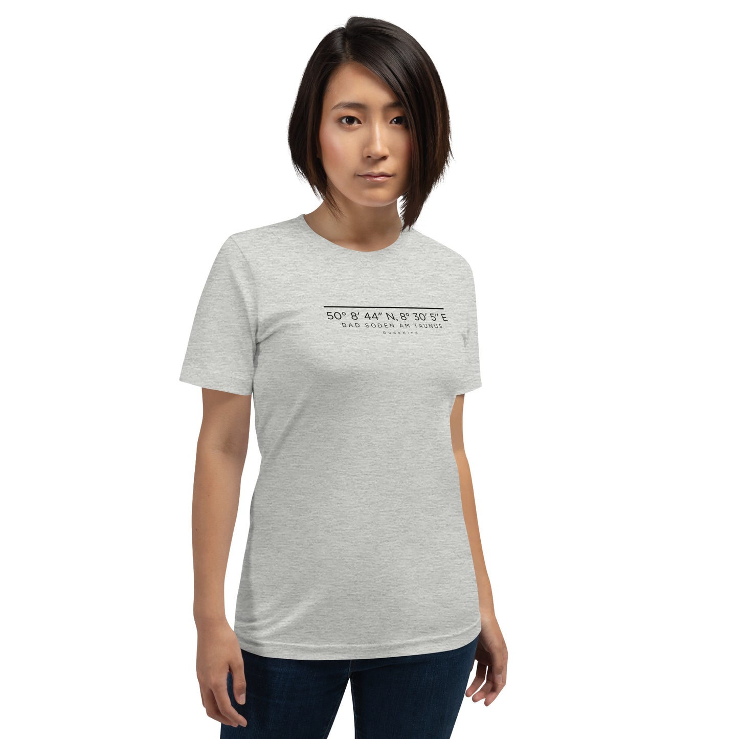 Bad Soden am Taunus Premium Tee – Unisex Frontprint