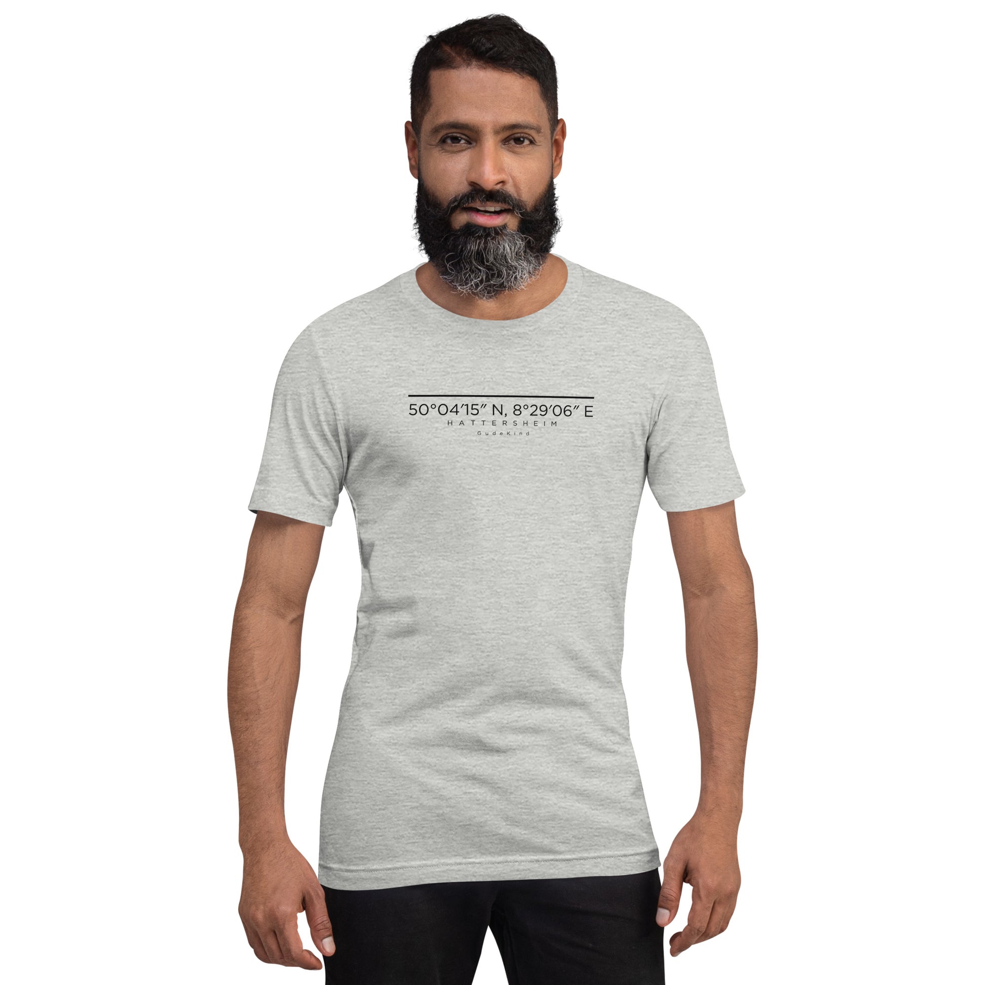 Hattersheim T-Shirt Frontprint minimal Gudekind