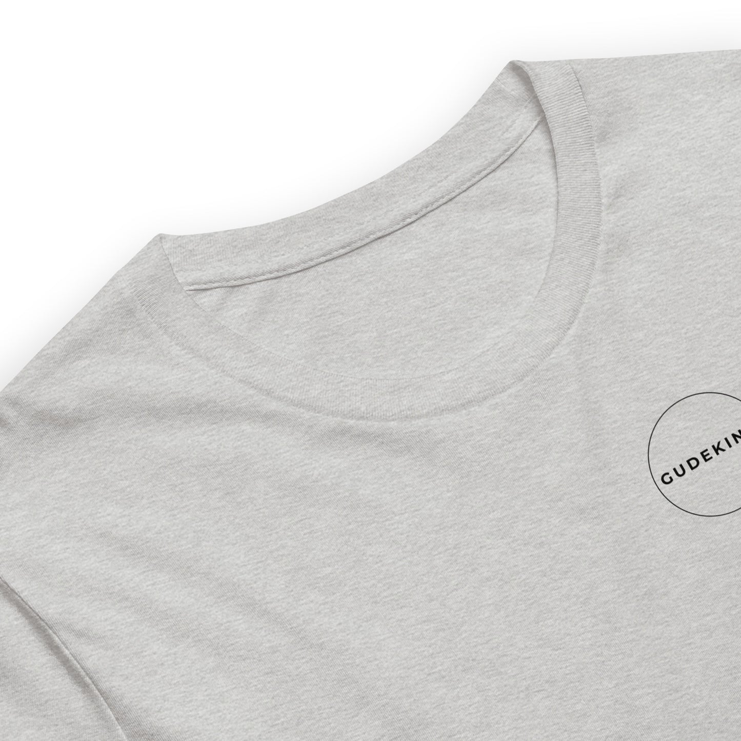 Detailansicht T-Shirt Material – weiche Baumwolle mit sauberer Nahtverarbeitung