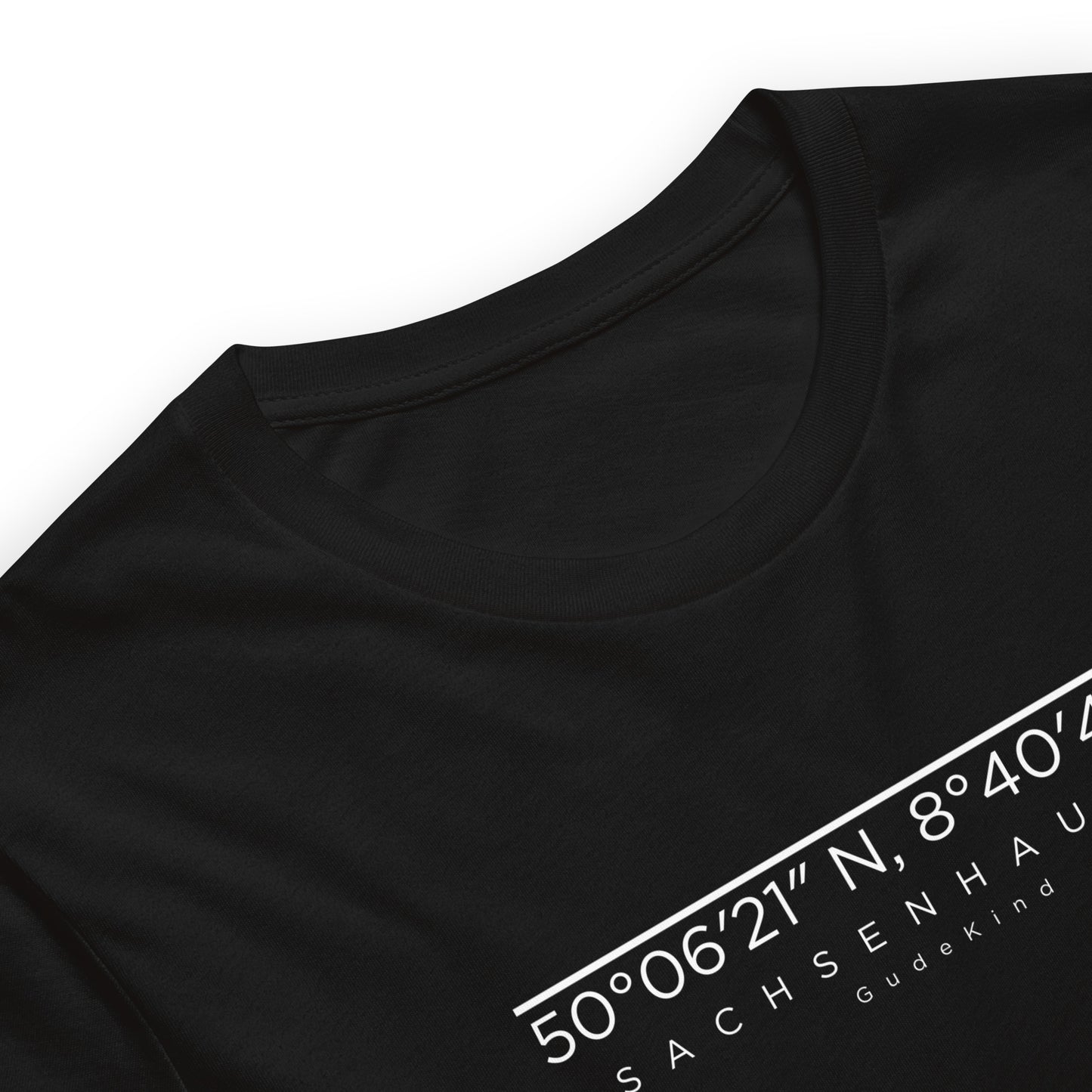 Sachsenhausen T-Shirt Frontprint minimal Frankfurt Gudekind