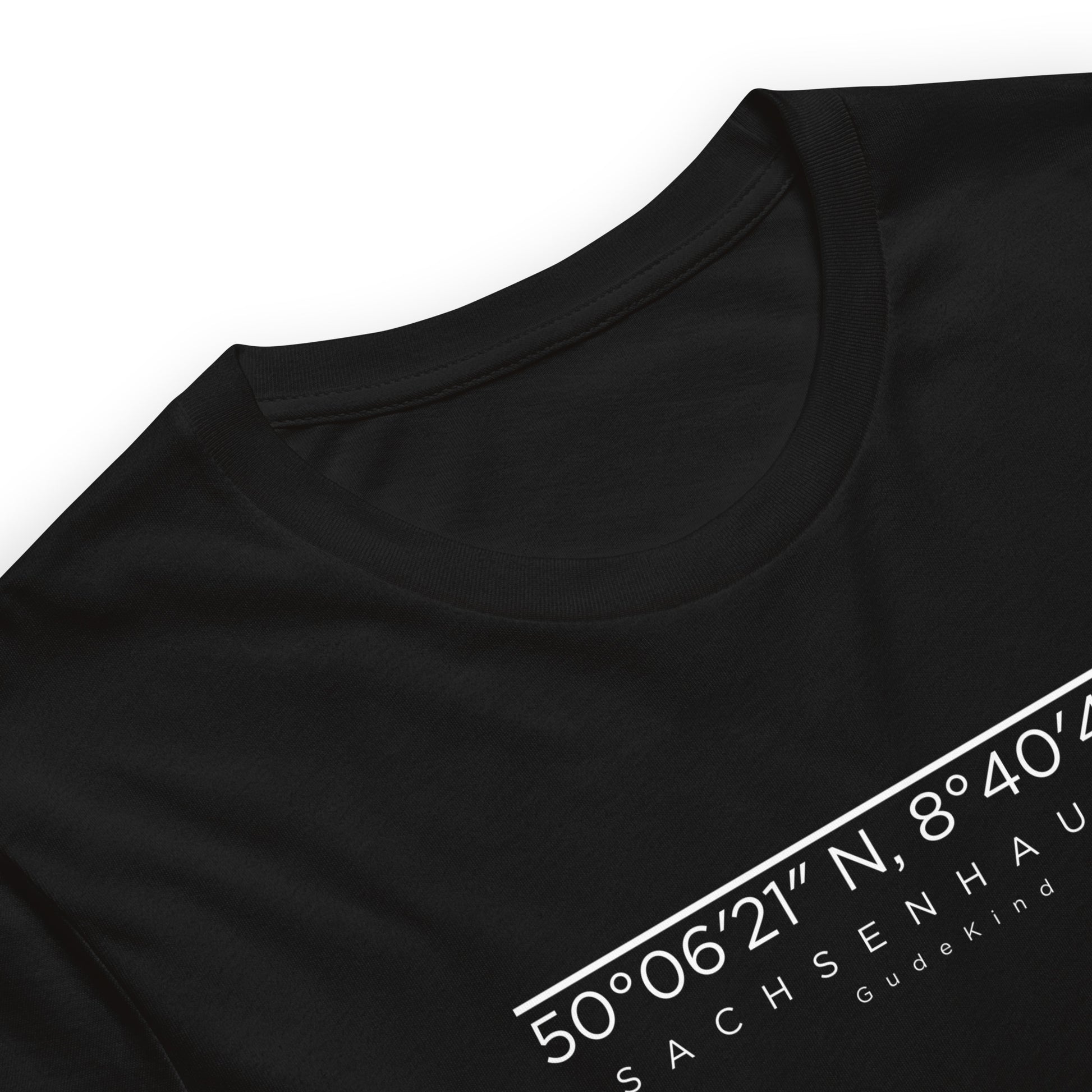 Sachsenhausen T-Shirt Frontprint minimal Frankfurt Gudekind