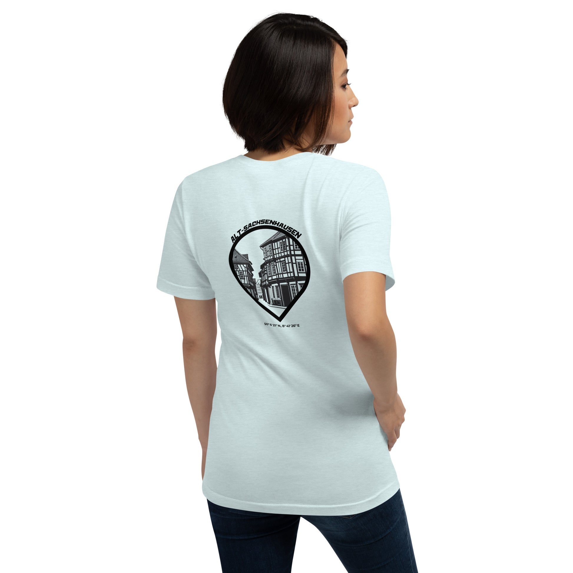 Alt-Sachsenhausen T-Shirt Frontprint minimal Frankfurt Gudekind