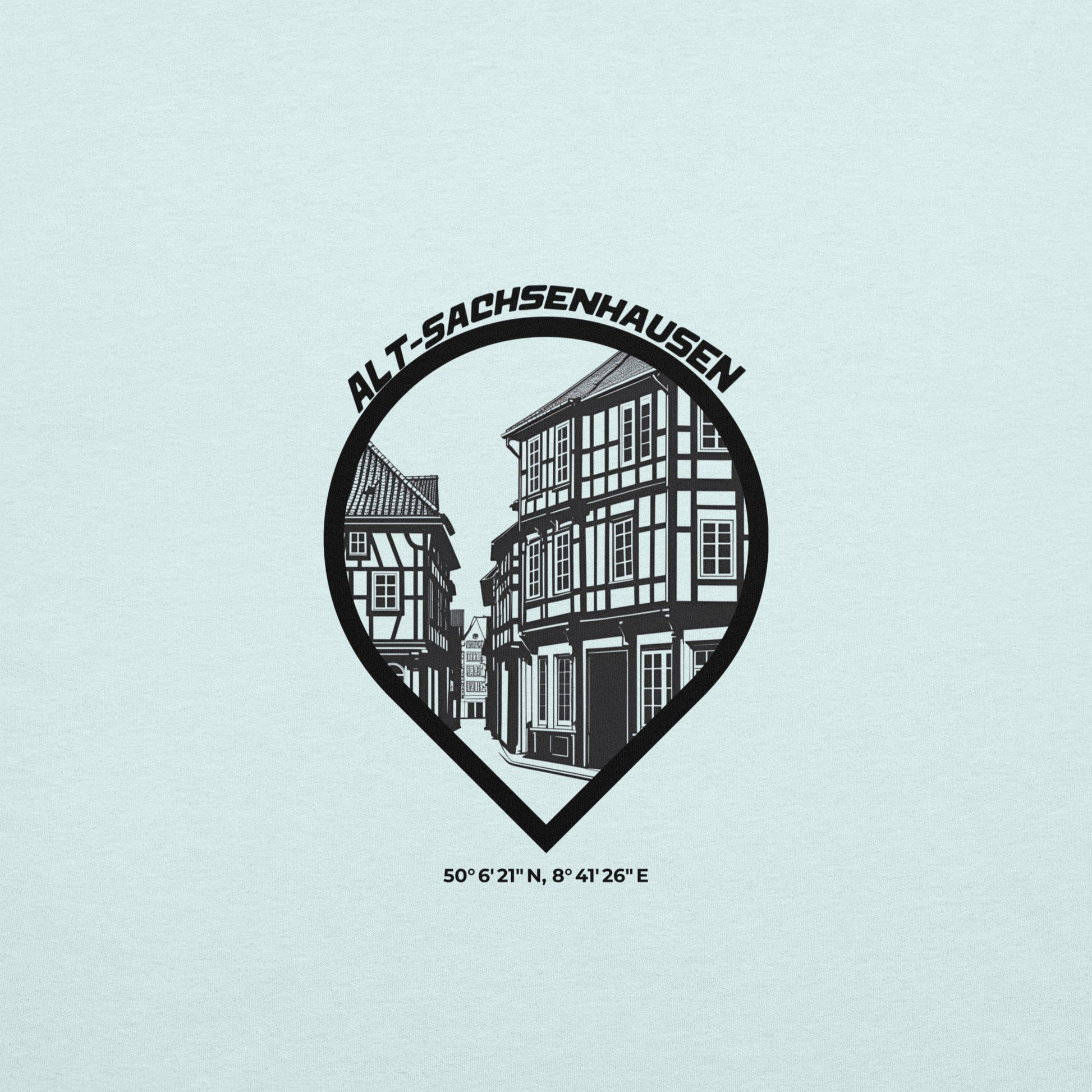 Backprint Detail Alt-Sachsenhausen T-Shirt Gudekind
