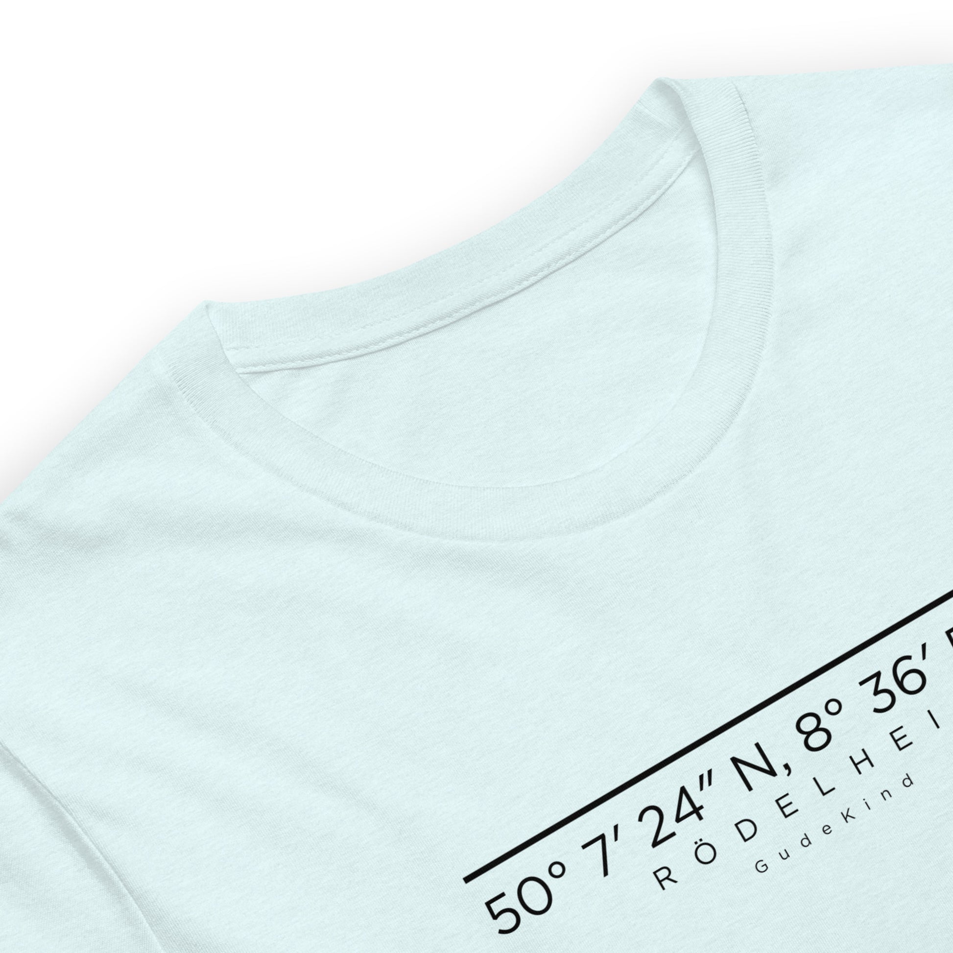 Rödelheim T-Shirt Frontprint minimal Frankfurt Gudekind