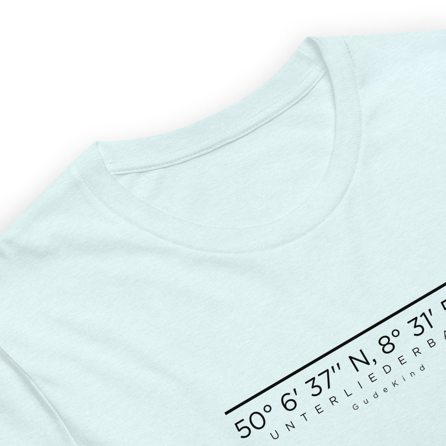 Frontprint Detail Unterliederbach T-Shirt Gudekind