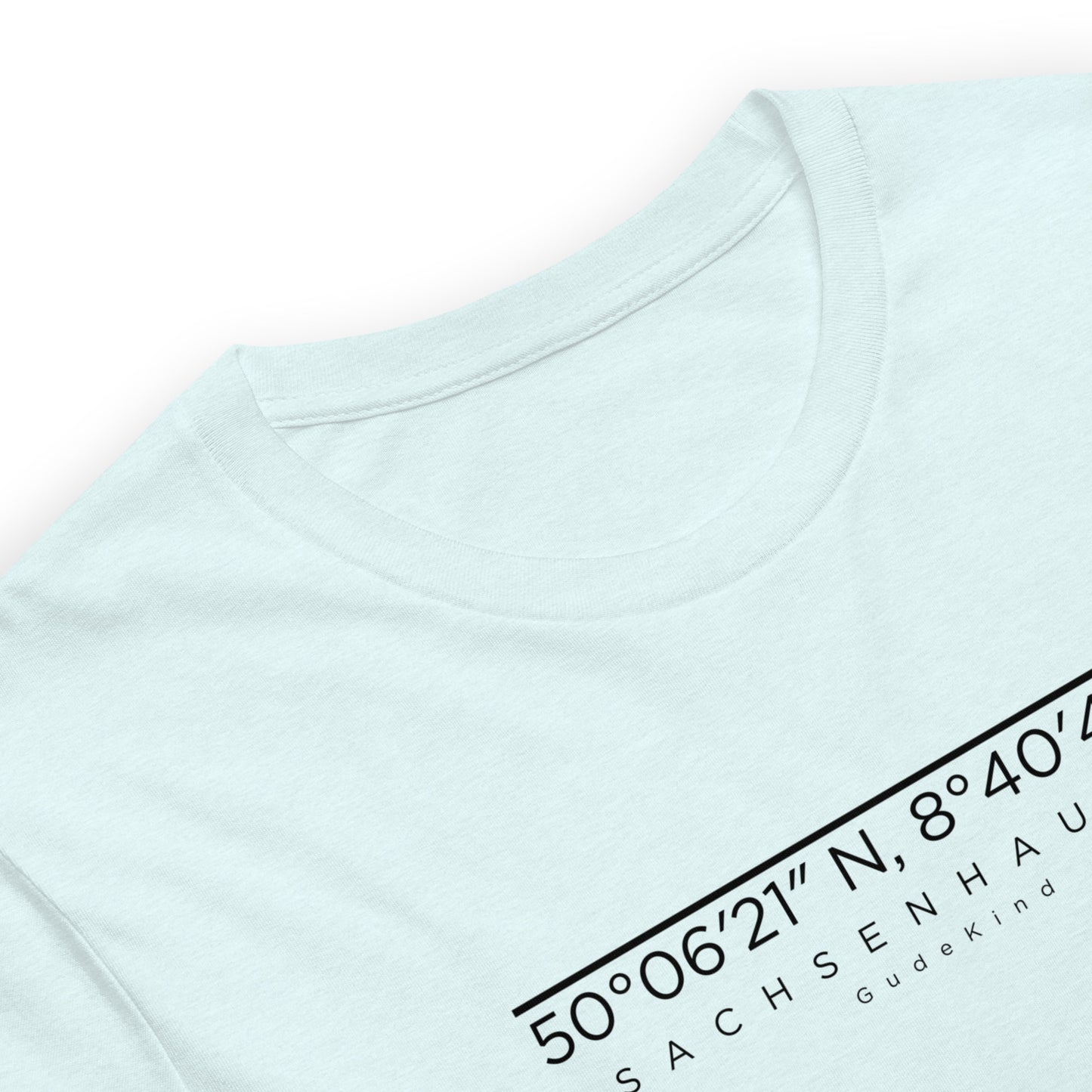 Sachsenhausen T-Shirt Frontprint minimal Frankfurt Gudekind