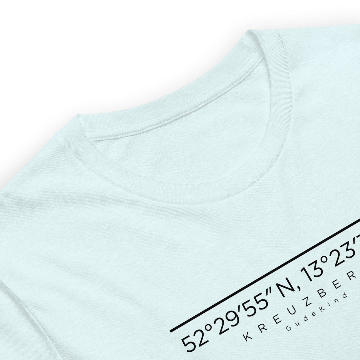 Kreuzberg T-Shirt Frontprint minimal Berlin Gudekind