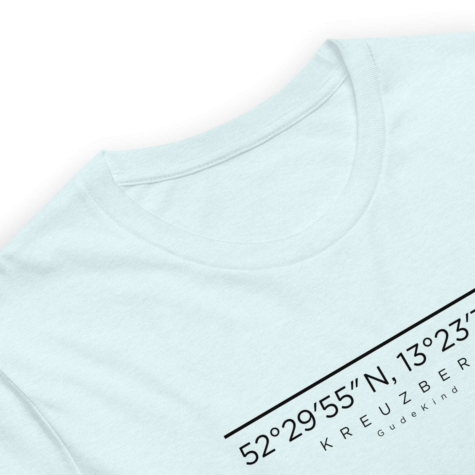 Kreuzberg T-Shirt Frontprint minimal Berlin Gudekind