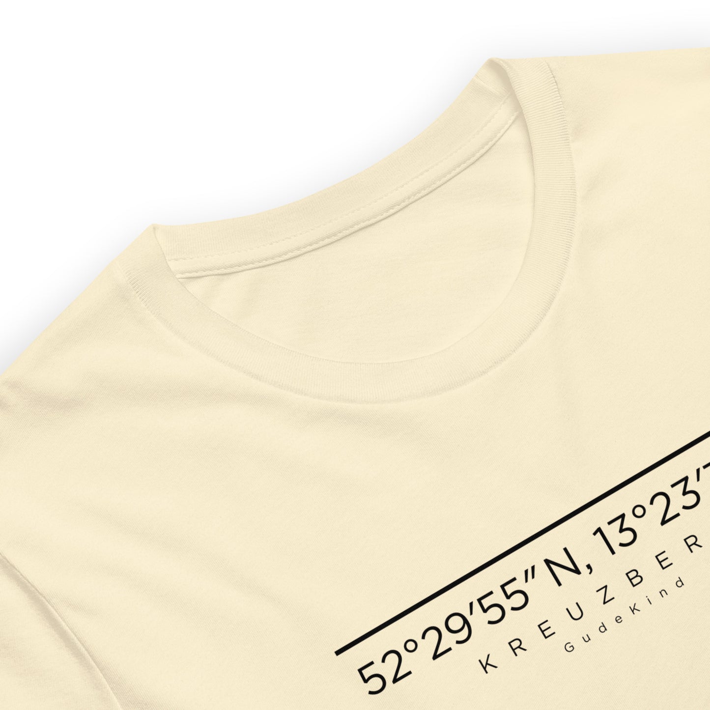 Kreuzberg T-Shirt Frontprint minimal Berlin Gudekind