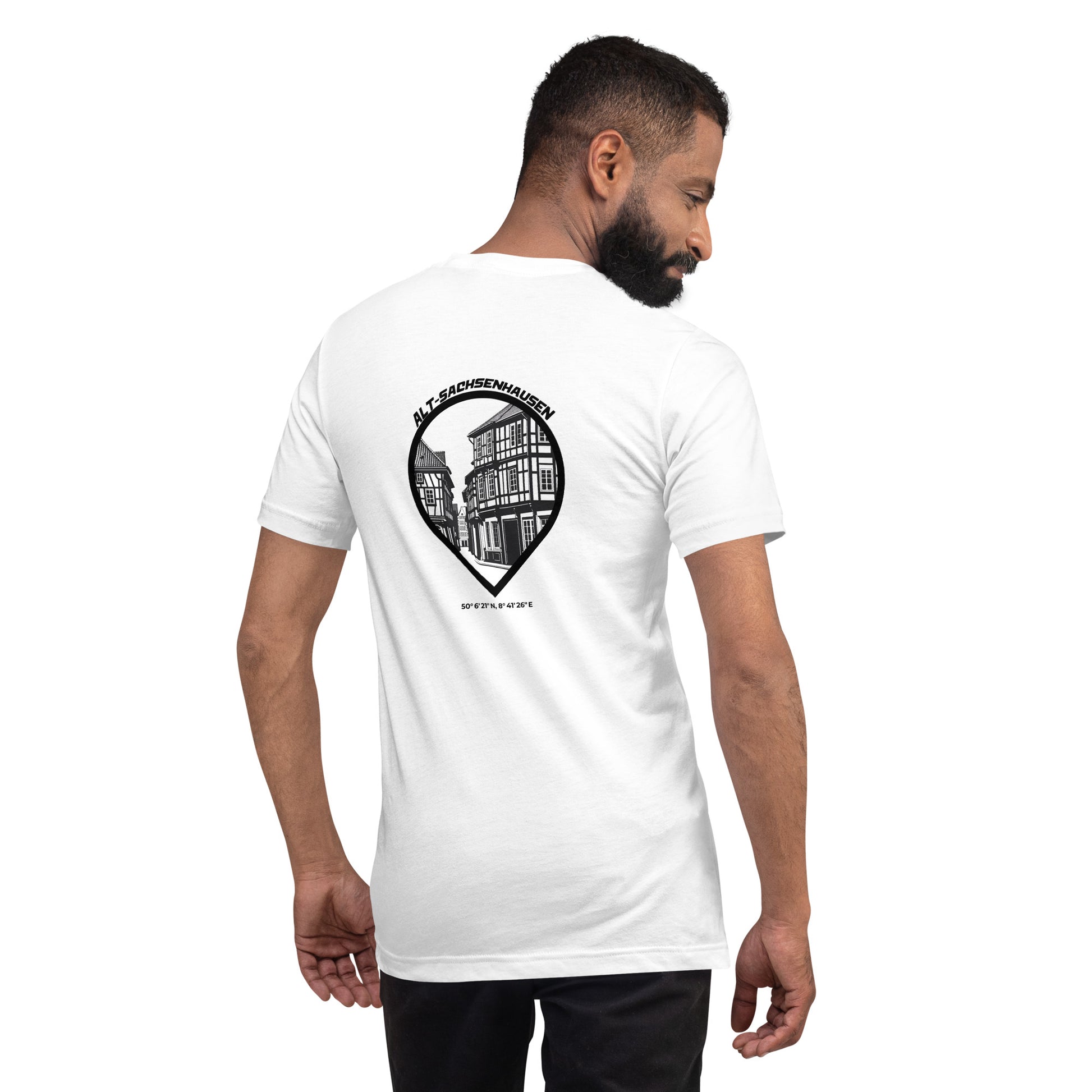 Alt-Sachsenhausen T-Shirt Frontprint minimal Frankfurt Gudekind
