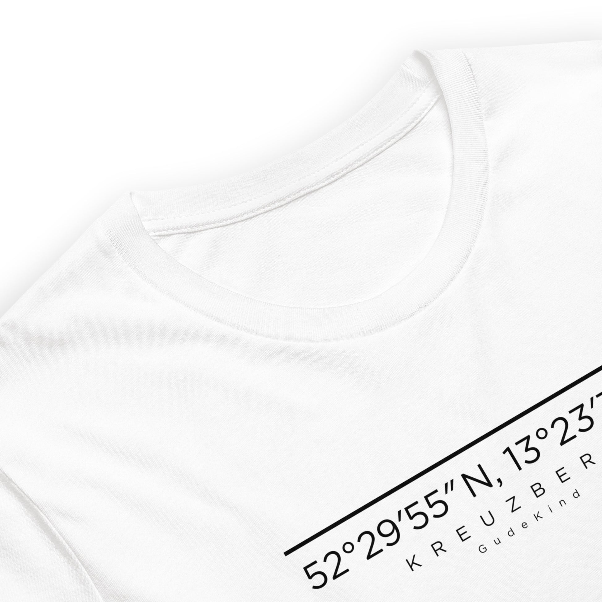 Kreuzberg T-Shirt Frontprint minimal Berlin Gudekind