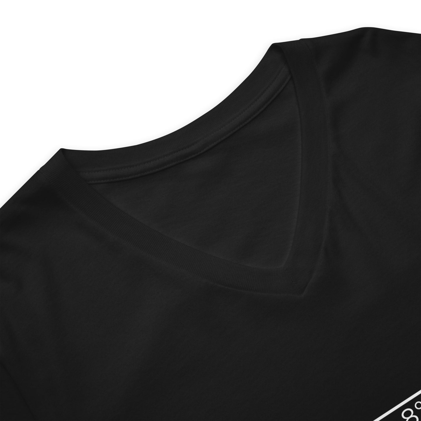 Frankfurt Altstadt V-Neck Shirt mit minimalistischem Frontprint – Gudekind Local Pride