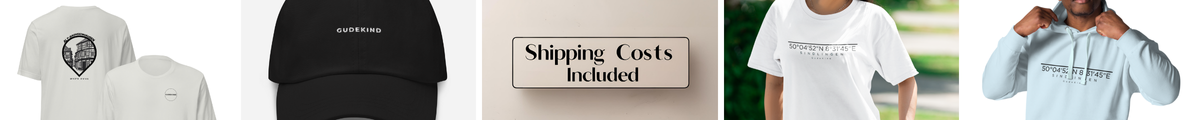 Shipping costs included banner
