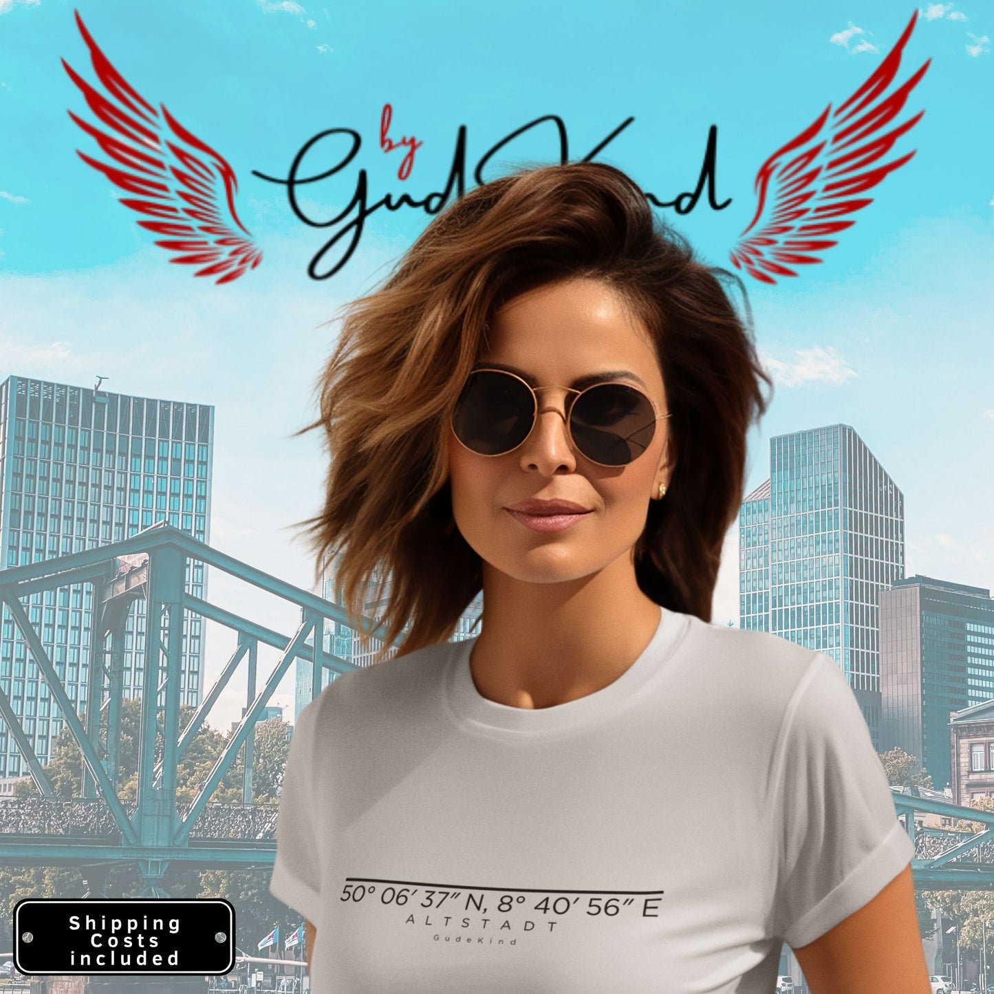 Altstadt Premium Tee – Unisex Frontprint