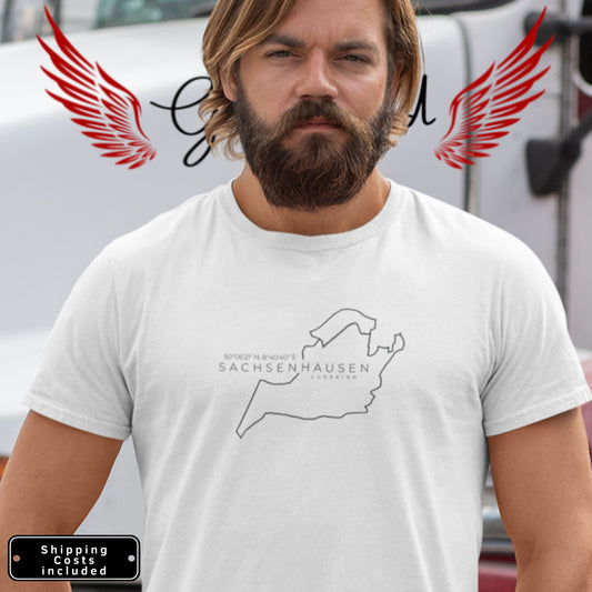 Sachsenhausen T-Shirt Frontprint Bold Frankfurt Gudekind