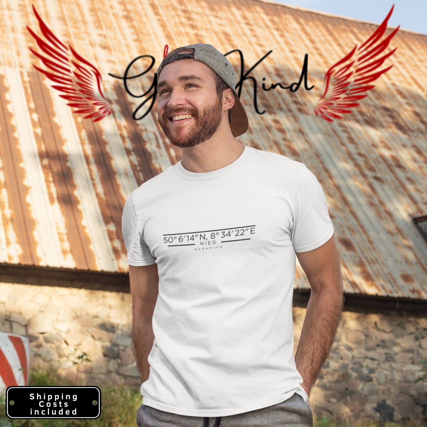 Nied Premium Tee – Unisex Frontprint