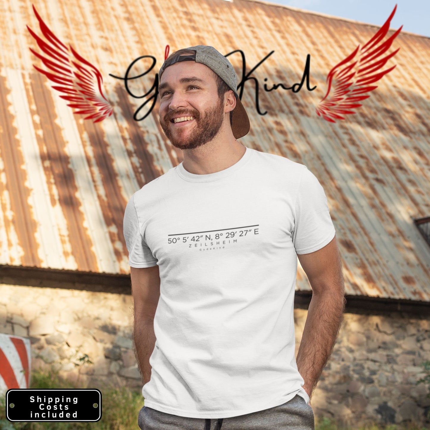 Zeilsheim Premium Tee – Unisex Frontprint