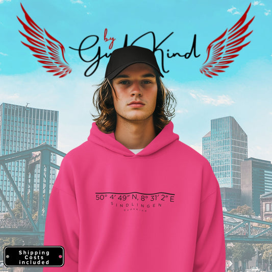 Sindlingen Premium Hoodie – Unisex Frontprint Color Edition