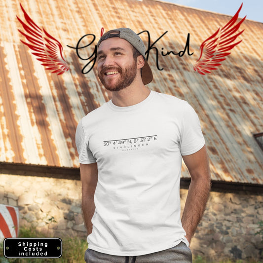 Sindlingen Premium Tee – Unisex Frontprint