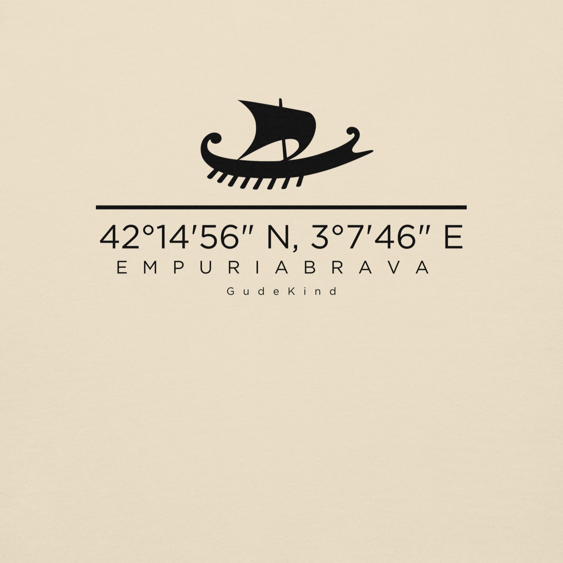 Frontprint Detail Empuriabrava Hoodie Gudekind