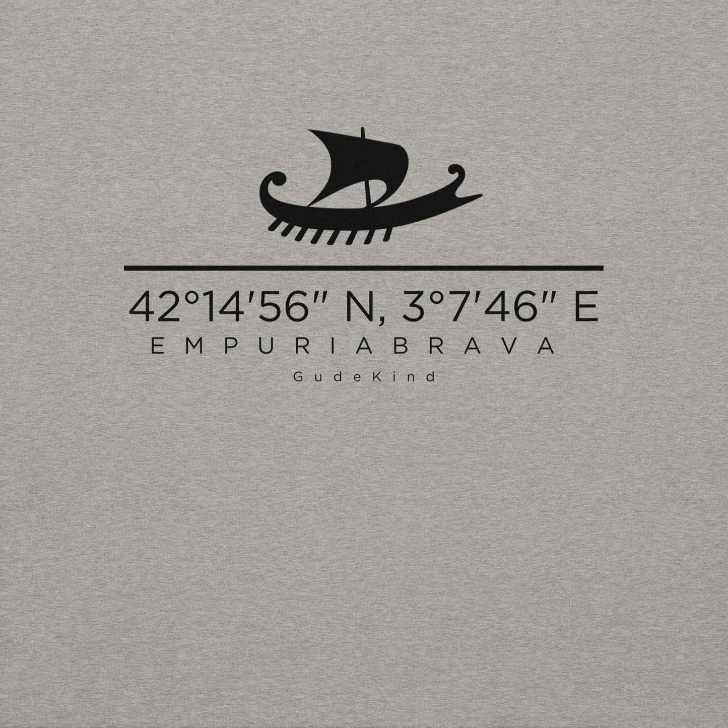 Frontprint Detail Empuriabrava Hoodie Gudekind