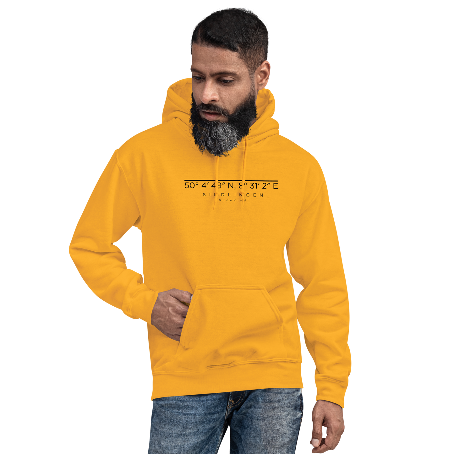 Sindlingen Premium Hoodie – Unisex Frontprint Color Edition