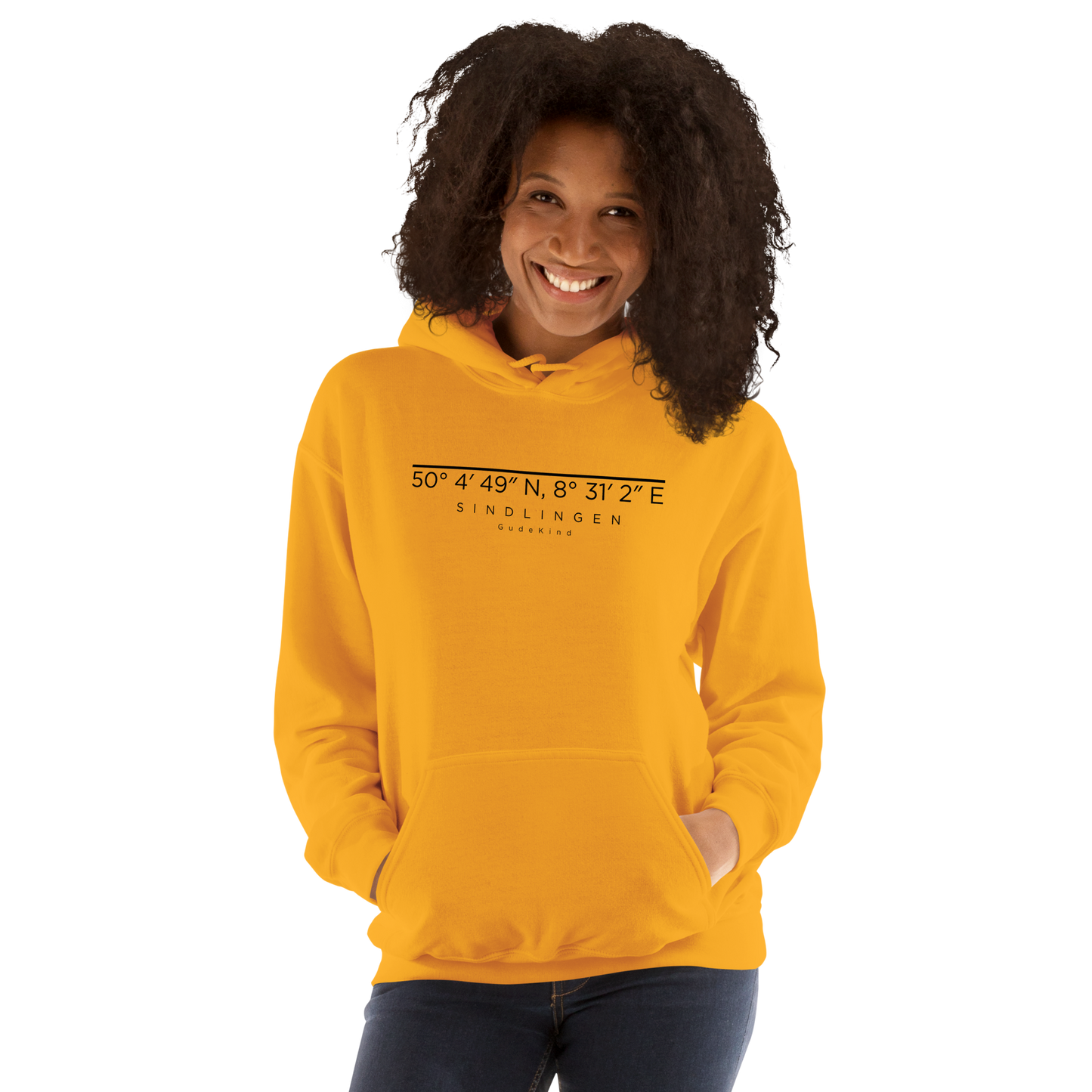 Sindlingen Premium Hoodie – Unisex Frontprint Color Edition
